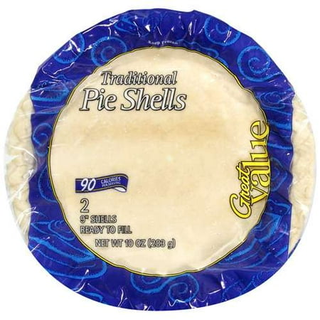 Great Value Pie Shells 10oz
