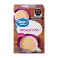 thumbnail image 1 of Mezcla en polvo Great Value para preparar café mokaccino 6 sobres con 20 g c/u, 1 of 4