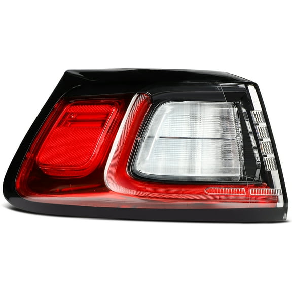 ECCPP Taillight Assembly Fit 2019-2023 for JEEP CHEROKEE Left Taillamp Red Clear CH2804119