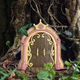 thumbnail image 3 of Hongchun Porte d'Arbre Féerique Miniature, Portes de Jardin Féerique pour Arbres, Porte de Fée Multicolore pour Arbres Extérieurs, Mini Portes de Jardin Miniatures Elf, 3 of 3