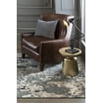 thumbnail image 3 of BoutiqueRugs Ingomar Contemporary Area Rug - Navy, Denim, OffWhite - 18" x 18" Sample, 3 of 9