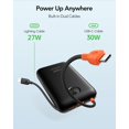 thumbnail image 2 of Power Bank VIYISI 20000 mAh 30 W de carga rápida con cables y pantalla, 2 of 9