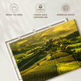 thumbnail image 6 of Elephant Stock Sunny Langhe Vineyards Wall Art - Horizontal Canvas Wall Art - Living Room Wall Decor - Nature Canvas - Yellow And Green Decor - 45" x 30", 6 of 8