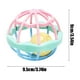 thumbnail image 3 of Sonajero de goma suave para bebés | Pelota sensorial de mano azul para bebés | Desarrollo de la educación temprana | Motricidad fina | Juguete táctil masticable para bebés de 0 a 1 año | Reg, 3 of 5