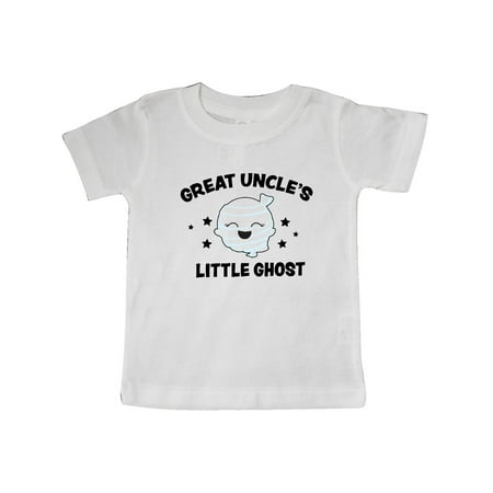 

Inktastic Cute Great Uncle s Little Ghost with Stars Gift Baby Girl T-Shirt