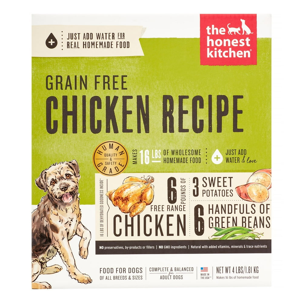 The Honest Kitchen Force Grain Free Chicken Dog Food 4 lb.