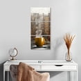 thumbnail image 2 of Elephant Stock Morning Cup Of Coffee Wall Art - Vertical Multi Panel Canvas - Kitchen Wall Decor - Food And Drink Multi Panel - Gray And Brown Decor - 12" x 27", 2 of 8