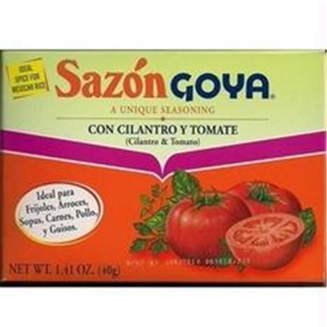 Goya B17525 Goya Sazon With Cilantro & Tomato 36x1. 41oz