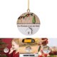 thumbnail image 5 of La primera Navidad de mi familia Adornos navideños de madera Árbol de Navidad Regalos navideños Luces navideñas redondas para colgar Adornos navideños planos impresos 1 unidad, 5 of 8