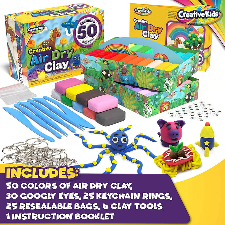 Lowest Price: Creative Kids Clay Modeling Crafts Kit