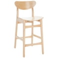 thumbnail image 5 of SAFAVIEH Thaxton Curved Mid Back Counter Stool, Natural, 5 of 13