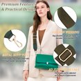 thumbnail image 4 of Becaristey Simple Bag Strap Replacement Exquisite Craft And High-end Texture No Loose Thread Shoulder Bag Strap Olive, 4 of 6