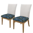 thumbnail image 2 of Bingfone Bicycle Colorful for Restaurant Chair Seat Covers,Removable Washable Chair Covers Protects-Two Pieces, 2 of 7