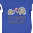thumbnail image 3 of Inktastic My Pawpaw Loves Me Grandchild Gift Baby Boy or Baby Girl Bodysuit, 3 of 4