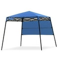 thumbnail image 2 of Patiojoy 7x7 FT Pop-up Canopy Portable Outdoor Offset Tent w/Carry Bag Blue, 2 of 10