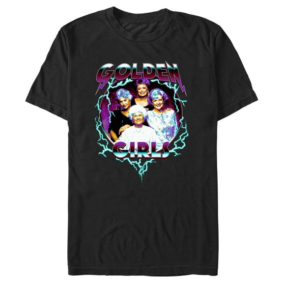 Men's The Golden Girls Rock and Roll Portrait Graphic T-Shirt