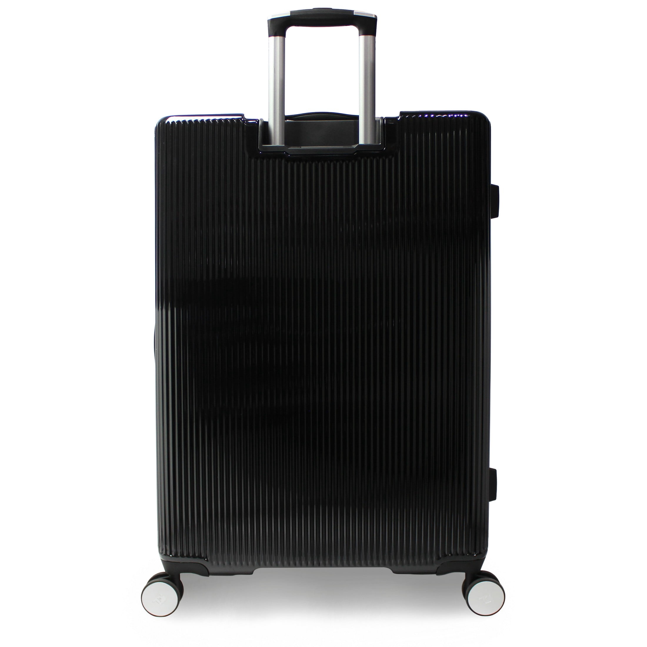 World Traveler Dejuno Monarch 30-Inch Polycarbonate Spinner Luggage - Black