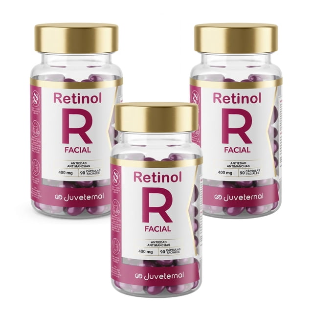Pack 3 piezas Cápsulas Faciales Retinol