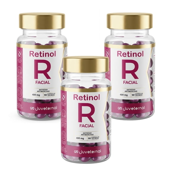 Pack 3 piezas Cápsulas Faciales Retinol