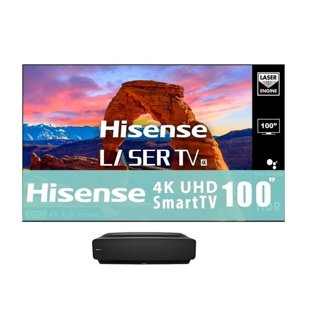Laser Hisense 100 Pulgadas 4K Ultra HD Smart Laser 100L5F