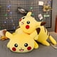 thumbnail image 2 of Venta al por mayor lindo Pikachu almohada de felpa Anime Pokemon Kawaii juguetes gran cojín de mantequilla para dormirzhangmengyalaugh+40cm zhangmengya unisex, 2 of 2