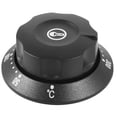 thumbnail image 3 of SHISUYAN Black Plastic Temperature Control Knob for Home Use with Precise Adjustment and Durability 4.5 Inch, 3 of 9
