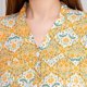thumbnail image 5 of Mujeres Manga Larga Tops Casual Colección de Verano Impreso Manga Corta Y Pantalones Cortos Pijama Conjunto con Poliéster Suave, Delgado Suelto de Gran Tamaño de Uso Casero, 5 of 8