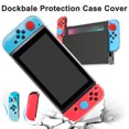 thumbnail image 4 of TSV 16-in-1 Accessories Bundle Fit for Nintendo Switch, EVA Hard Shell Carrying Case Travel Bag with Clear Protective Cover, Screen Protector, Thumb Grip Caps & 10 Game Card Slots, 4 of 7