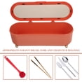 thumbnail image 3 of Caja de almacenamiento portátil Estuches de almacenamiento Estuche portátil transparente Organizador de almacenamiento para el hogar, 3 of 7