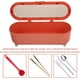 thumbnail image 3 of Caja de almacenamiento portátil Estuches de almacenamiento Estuche portátil transparente Organizador de almacenamiento para el hogar, 3 of 7