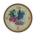 thumbnail image 1 of 10 in. Sept Espèces d'Israël Rond Clock, 1 of 1