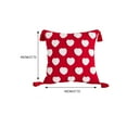 thumbnail image 4 of ZPAQI Heart Tufted Tassel Pillowcase Cotton Embroidery Pillow Cushion Cover for Valentine's Day Wedding Festival Home Sofa, 4 of 19