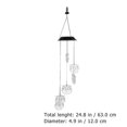 thumbnail image 2 of 1 luz solar de campana de viento., 2 of 3