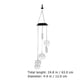 thumbnail image 2 of 1 luz solar de campana de viento., 2 of 3