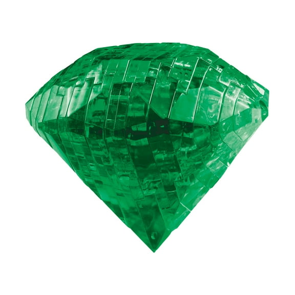 AreYouGame.com 3D Crystal Puzzle - Emerald: 43 Pieces