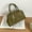 Green, variant on Slouchy Suede Shoulder Bag for Women Underarm Tote Work Purse Handbag Travel Fall Winter Everyday Carryall