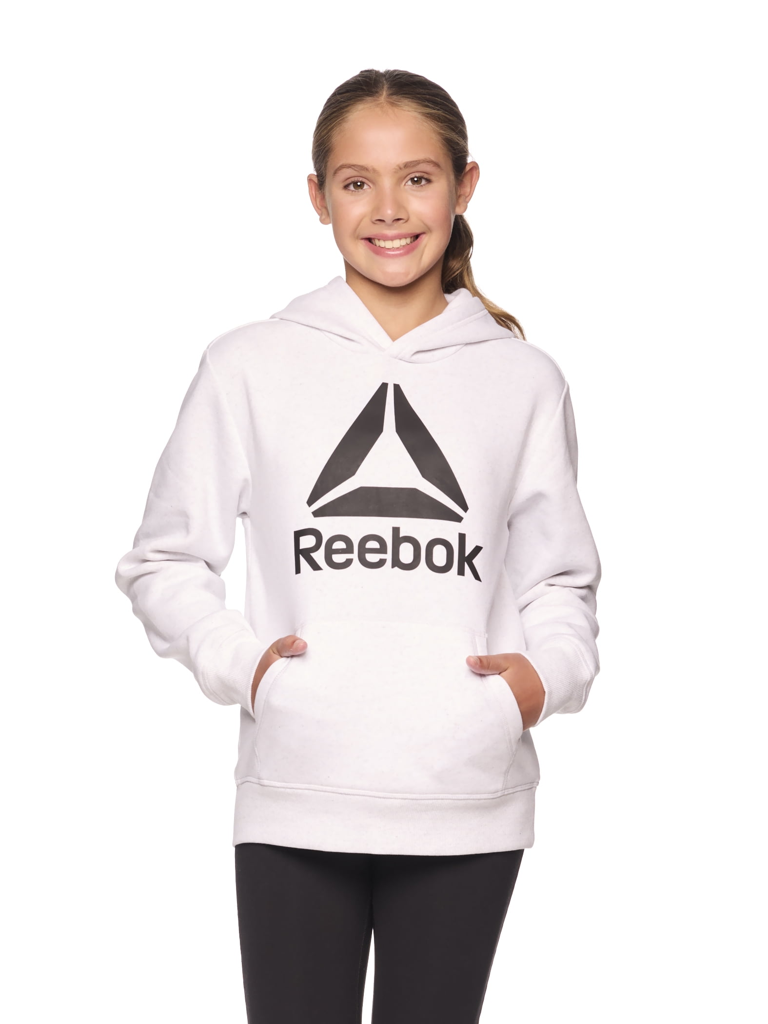Reebok Kid's Unisex Game Day Fleece Hoodie, Sizes 4-18