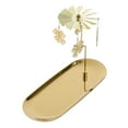 thumbnail image 5 of KAKOWELY table trays decorative St. Patrick'S Rotating Candle Holder With Tray For Dining Table Centerpiece Decor Metal Tea Light Candle Holder For Valentine'S Day Spinning, 5 of 5