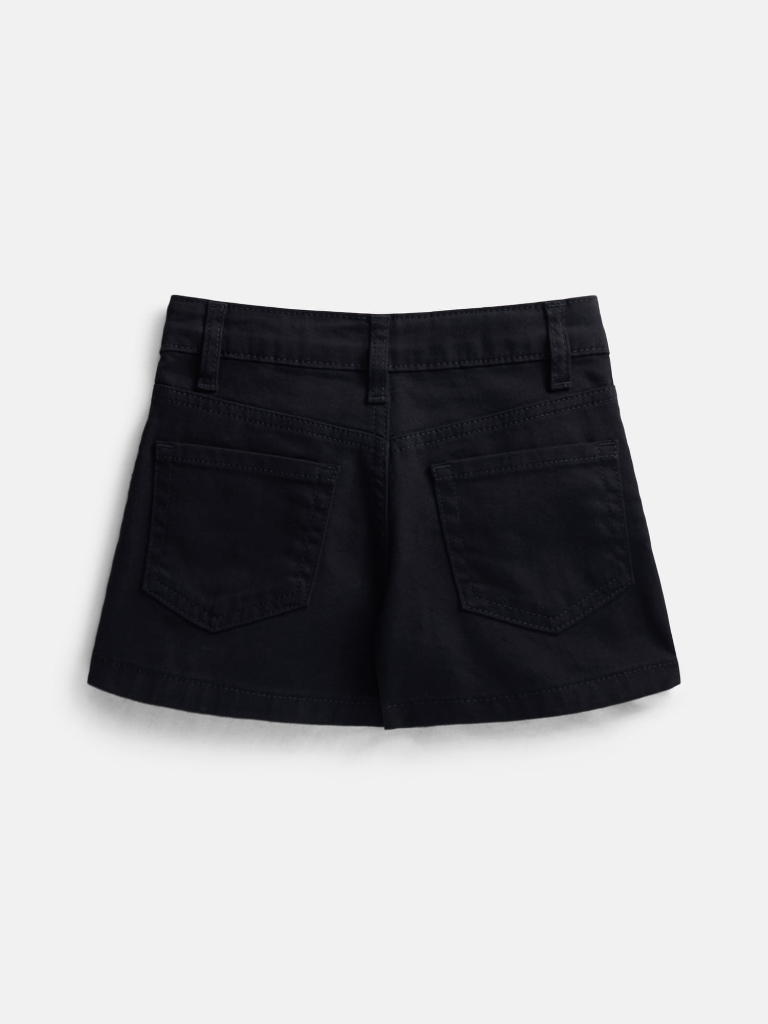 Wonder Nation Girls Crossover Denim Shorts, Sizes 5-18