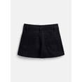 thumbnail image 2 of Wonder Nation Girls Crossover Denim Shorts, Sizes 5-18, 2 of 3