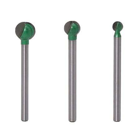 

Carving Spherical Drilling Bits 3PCS Forming Wood and Engraving for Carving Tools & Home Improvement