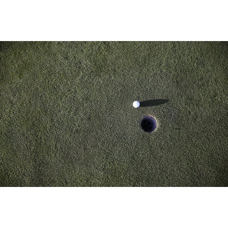 LAMINATED POSTER Grass Hole Green Ball Golf Golf Ball Golf Course Poster Print 24 x