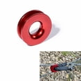 thumbnail image 2 of Aluminum RECOVERY RING SNATCH-RING 41000Lb for 3/8 1/2Inch Synthetic Winch Rope RED, 2 of 8