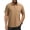 Brown, variant on Stripe Quick Dry Polo Shirts for Men Short Sleeve Workout Golf Shirts Moisture Wicking Performance Polo