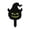 B006- Style F, variant on Halloween Yard Decorations Outdoor, Halloween Lawn Decorations, Outdoor Pumpkin Decorations, Halloween Glow in The Dark, 8X4.5X0.5 Inch Scary Face 2D Acrylic Pumpkin Ground Insert