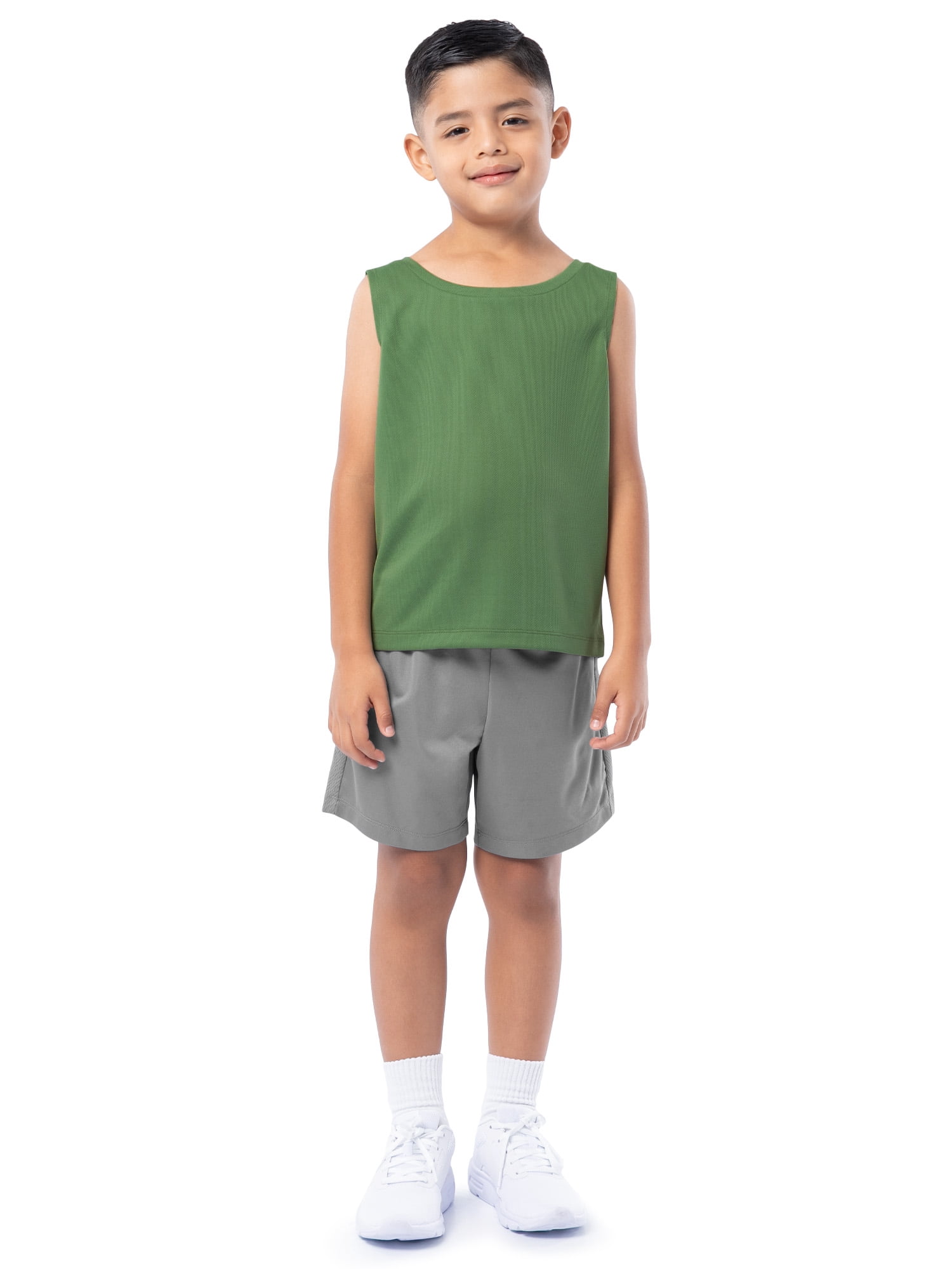 Athletic Works Boys Core Active Muscle Tank Top, Sizes 4-18 & Husky