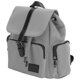 thumbnail image 3 of Mochila de viaje antirrobo para mujer, de nailon duradero, de gran capacidad, perfecta para la escuela y las aventuras, de color gris claro, 3 of 8