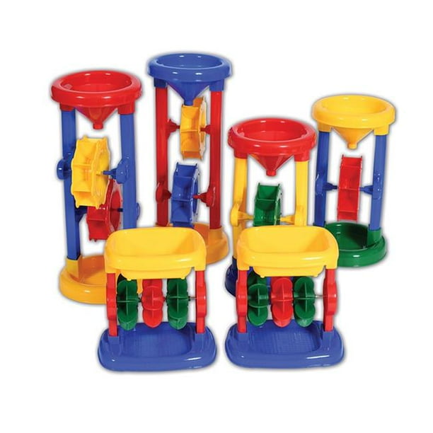 Sand Water Play Spinners Set of 6