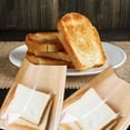 thumbnail image 5 of Bakery Bags with Window,Kraft Paper Dessert Bags,Greaseproof Heat-Sealed Translucent Candy Bags,Suitable Baked Goods Packaging for Donuts, Bakery Snacks, Sandwiches, Sandies, Cookies (100PCS, Brown), 5 of 7