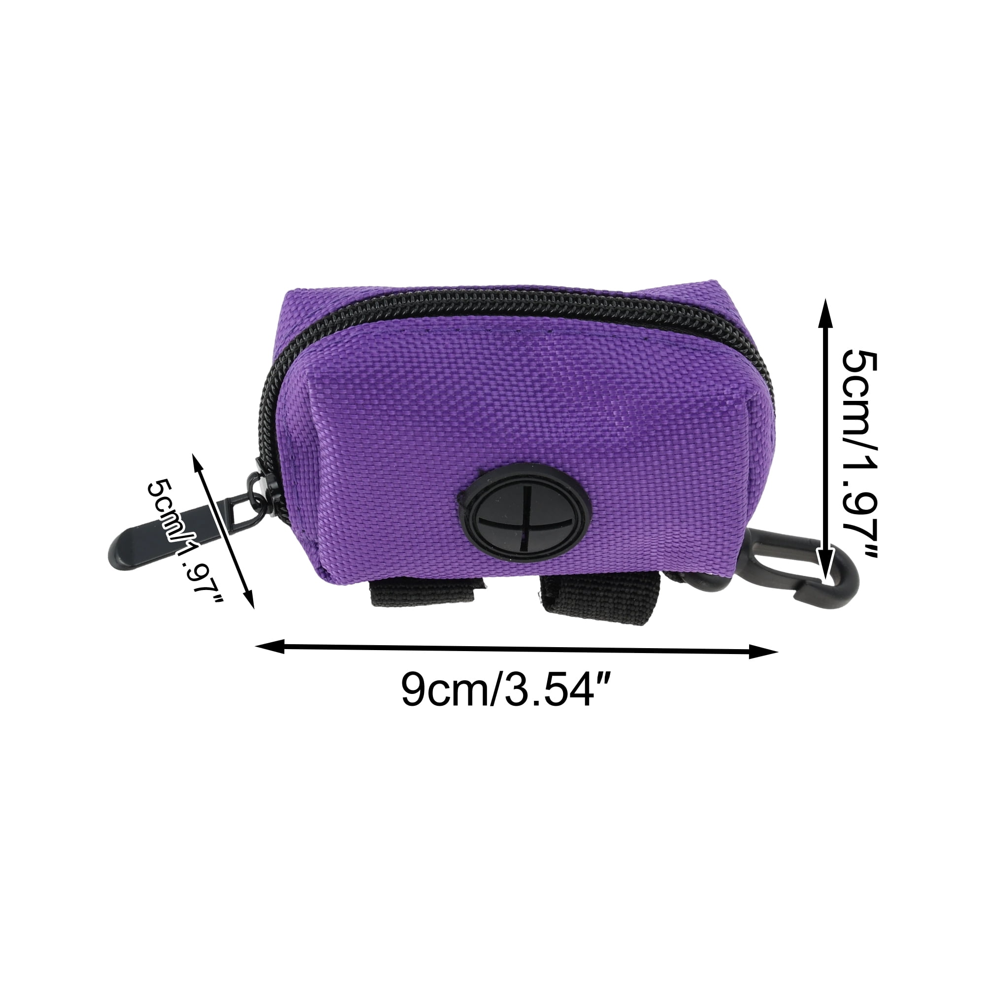 Unique Bargains Convenient Poop Bag Dispenser Easy Waste Cleanup Purple
